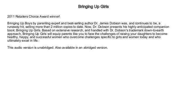 bringing up girls audio